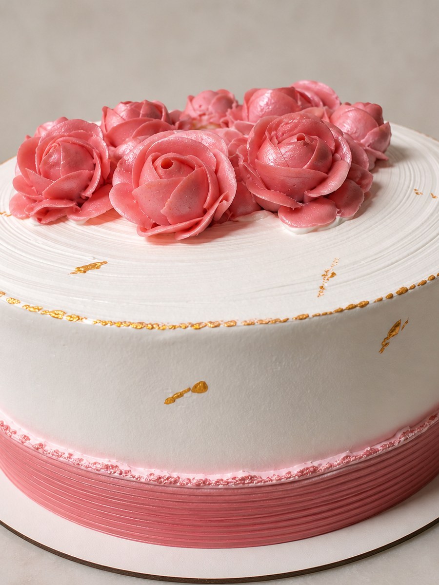 Bolo de 15 anos com rosas em Osasco